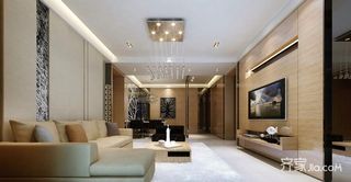 148㎡简约风格三居装修效果图